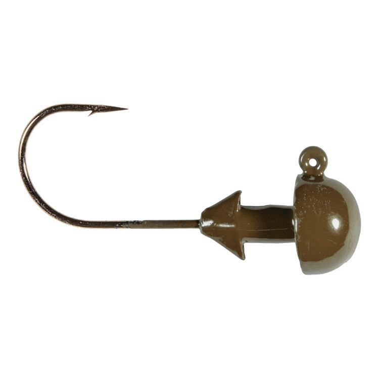 Z-Man OG Mushroom Jig 3/32oz Green Pumpkin 4Pk - Rock Outdoors
